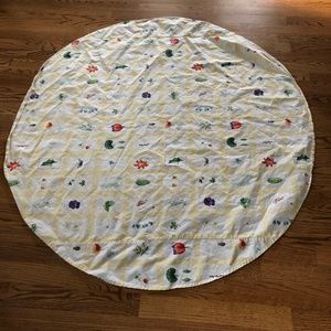 Waverly Watercolor Floral Tablecloth